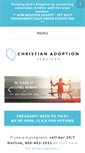 Mobile Screenshot of christianadopt.org